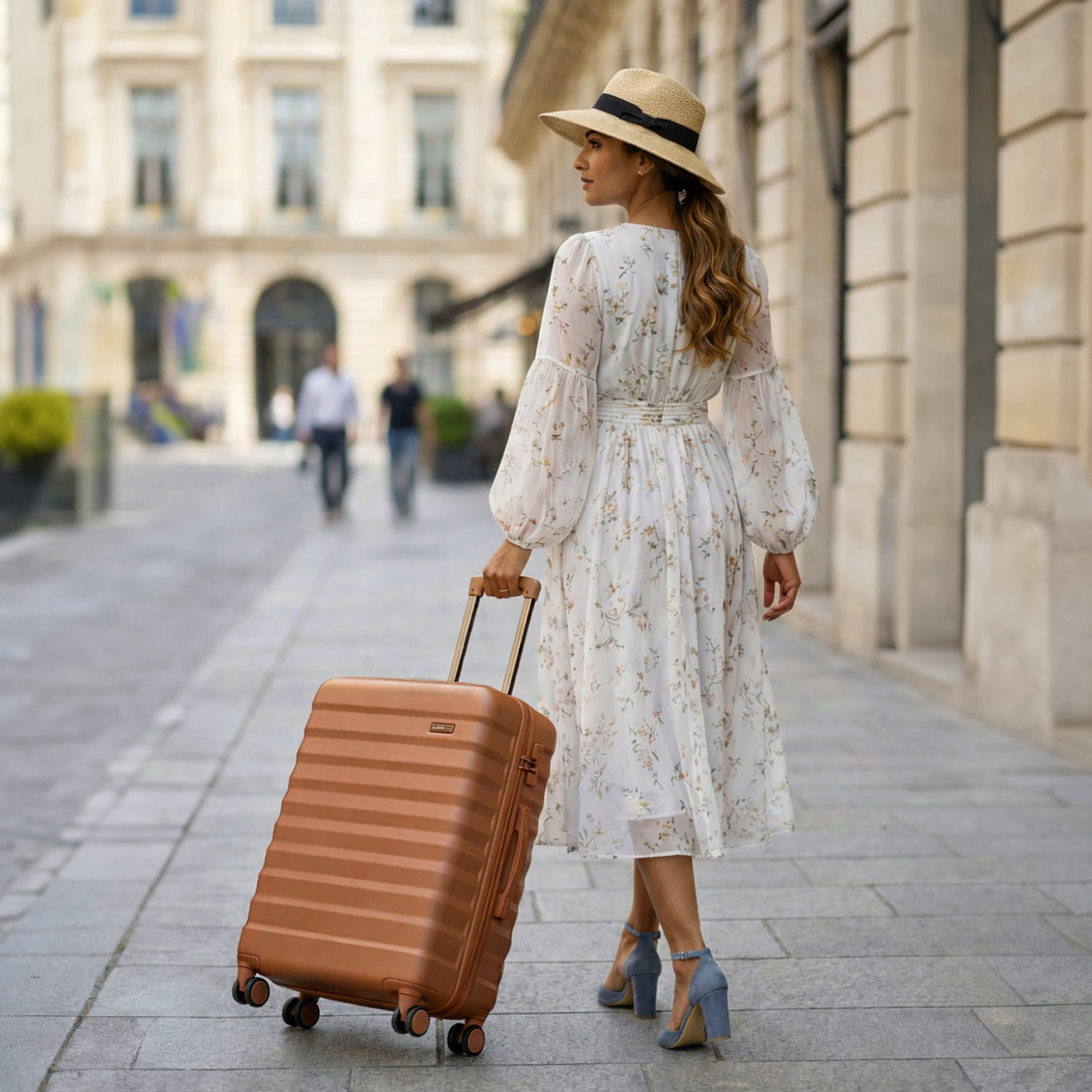 Nagoya Rose Gold Luggage